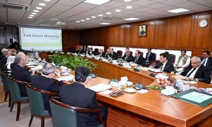 پاکستان سپریم کورٹ 27ویں آئینی ترمیم اجلاس 2025