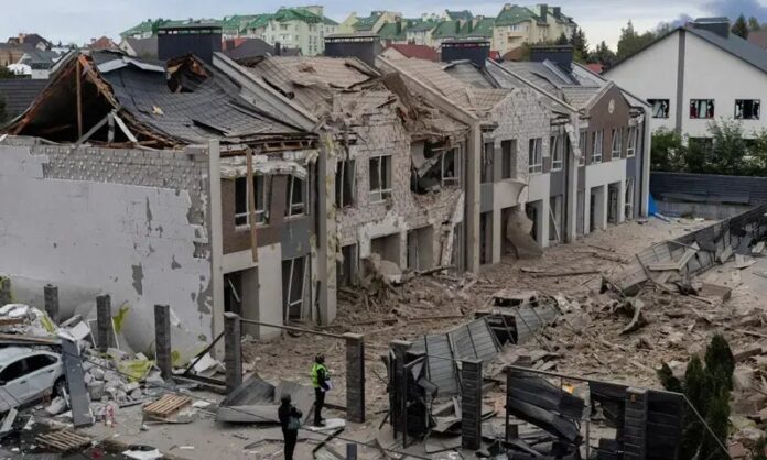 روس یوکرین میزائل حملے، توانائی انفراسٹرکچر کو نقصان 2025