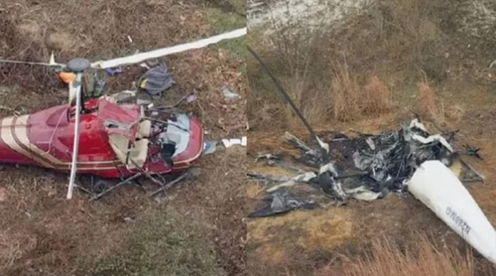 امریکی ریاست نیو جرسی میں 2 ہیلی کاپٹر آپس میں ٹکرا گئے، ایک شخص ہلاک